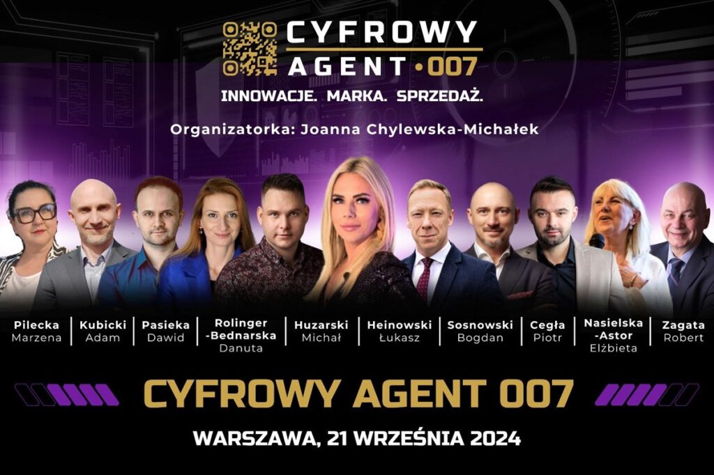 Wydarzenie dla agentów ubezpieczeniowych: Konferencja Cyfrowy Agent 007
