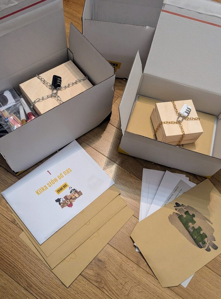 CrimeBox — puzzle tajemnic i wspomnień, które prowadzą do odkrycia fabuły
