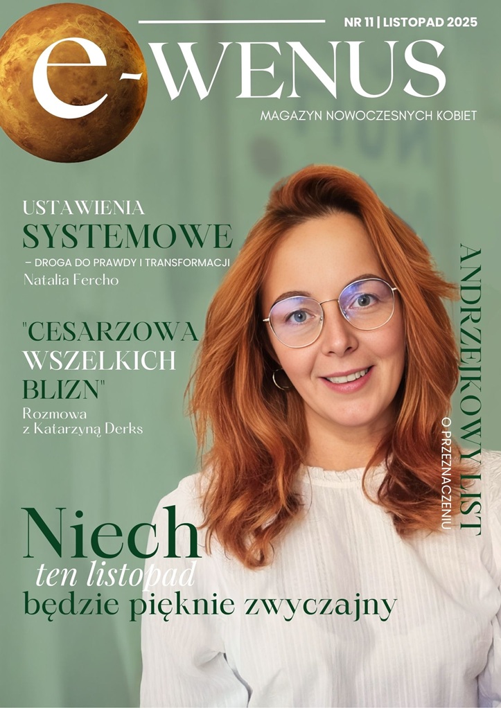 Listopadowy numer magazynu dla kobiet e-Wenus