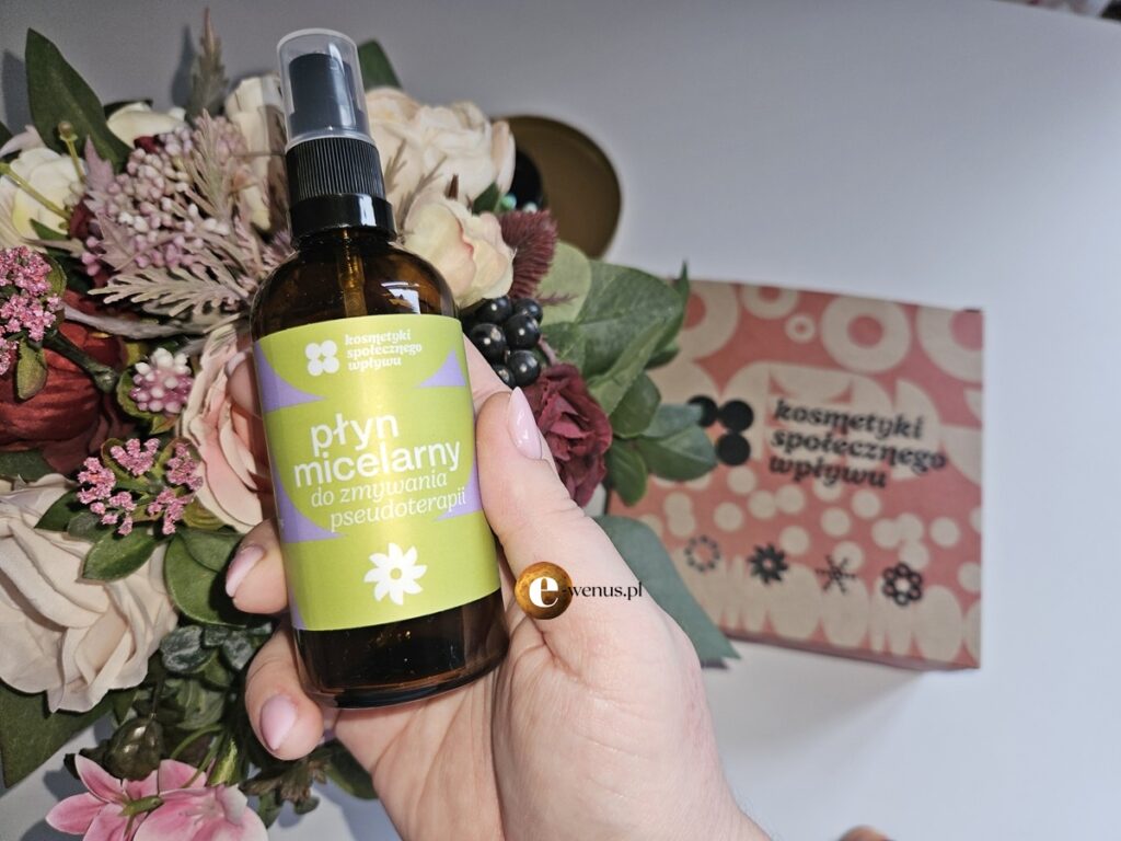 Kosmetyki Wpływu Społecznego: płyn micelarny do zmywania pseudoterapii