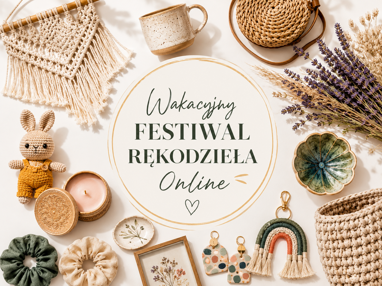 You are currently viewing Odkryj unikalne rękodzieło. Rusza Wakacyjny Festiwal Rękodzieła Online