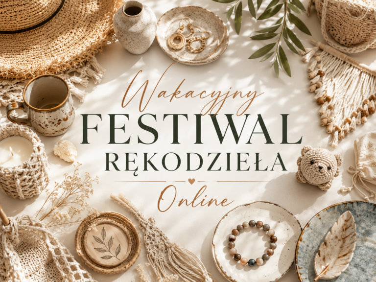 Read more about the article Wakacyjny Festiwal Rękodzieła Online: poznaj polskie perełki