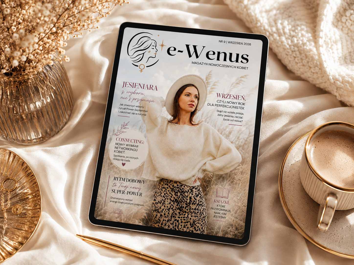 Cyfrowy magazyn dla kobiet e-Wenus wrzesień 2026. Popularny portal i magazyn e-Wenus.pl