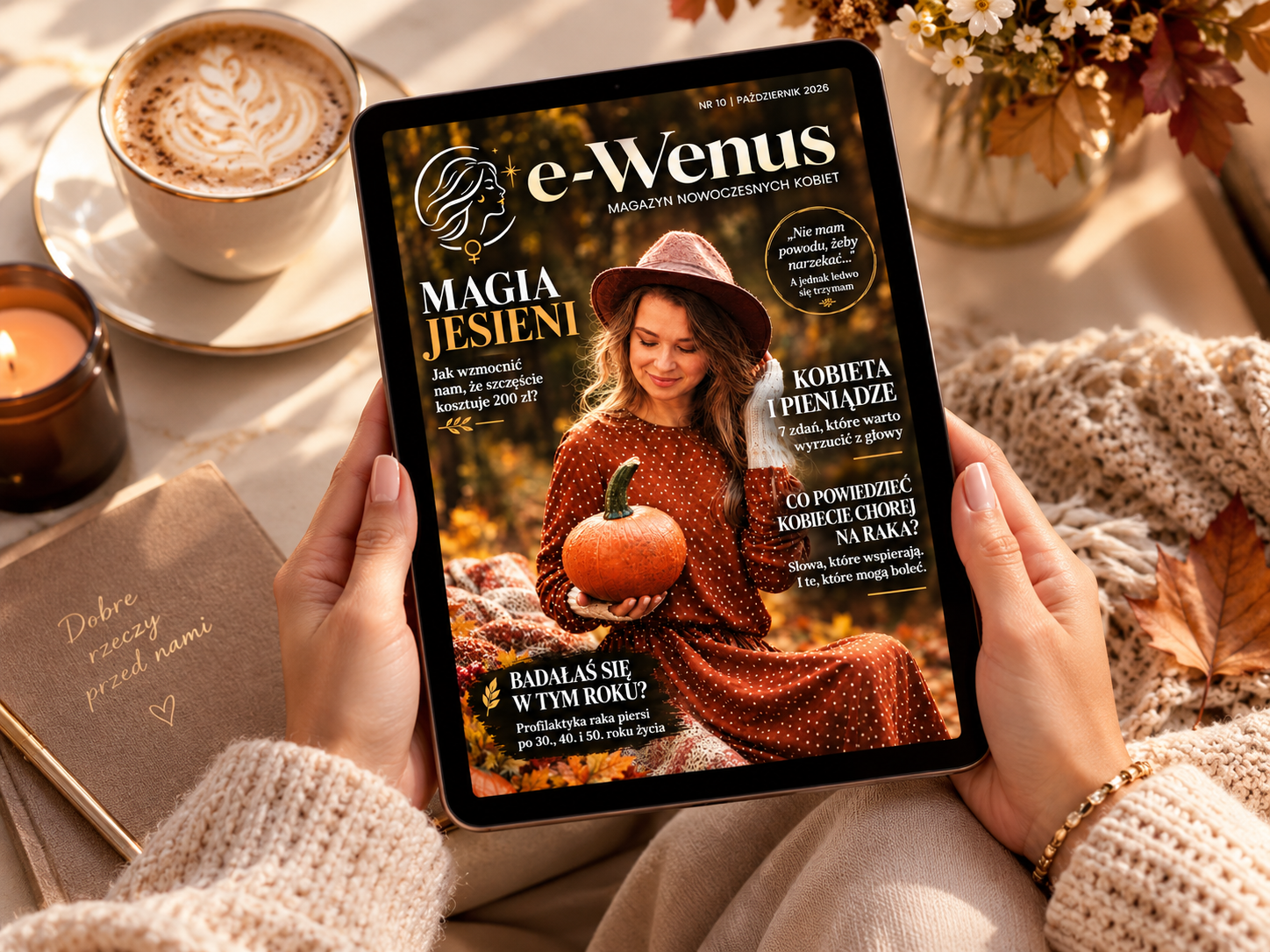 Cyfrowy magazyn dla kobiet e-Wenus październik 2026. Popularny portal i magazyn e-Wenus.pl